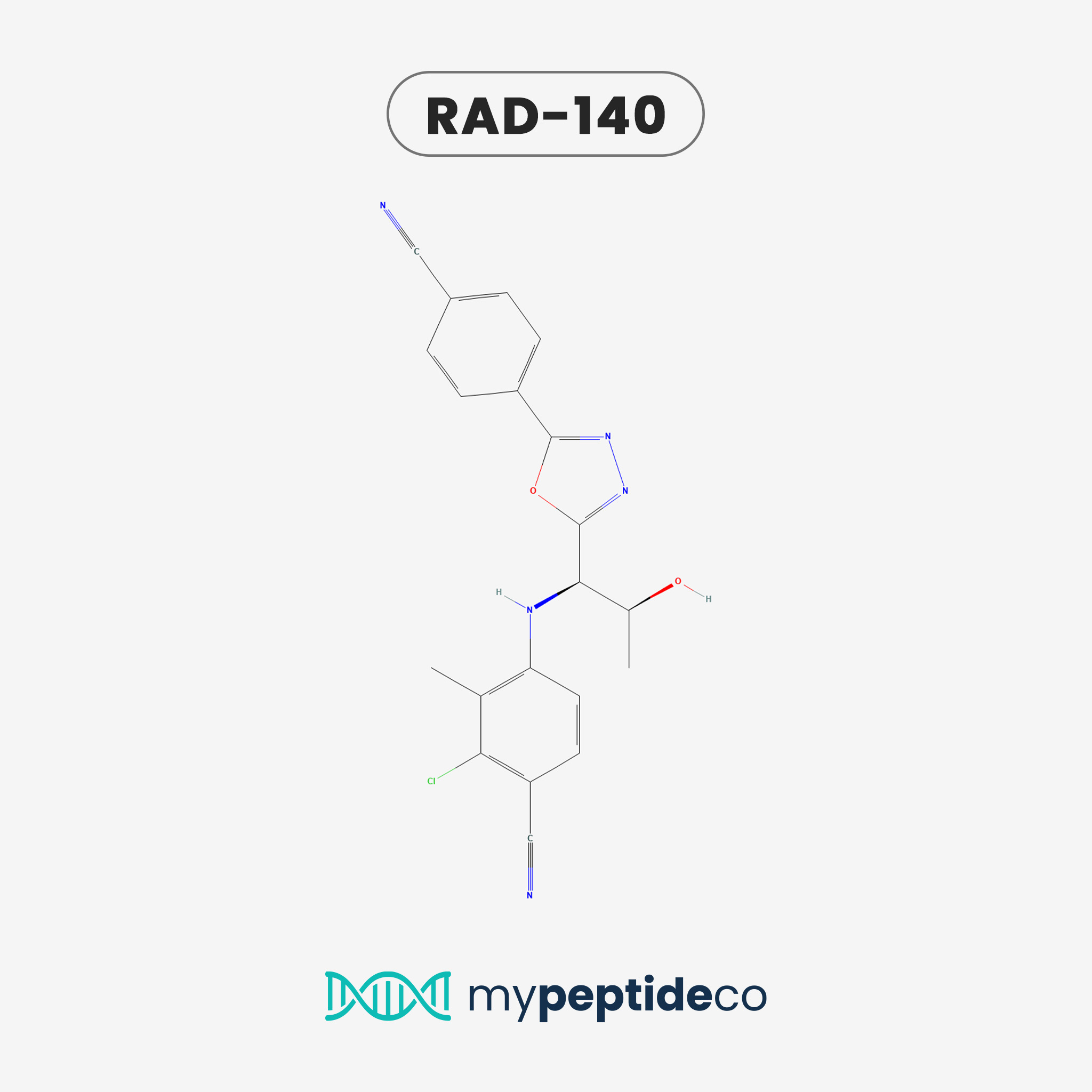 RAD 140 - Testolone — chemical structure