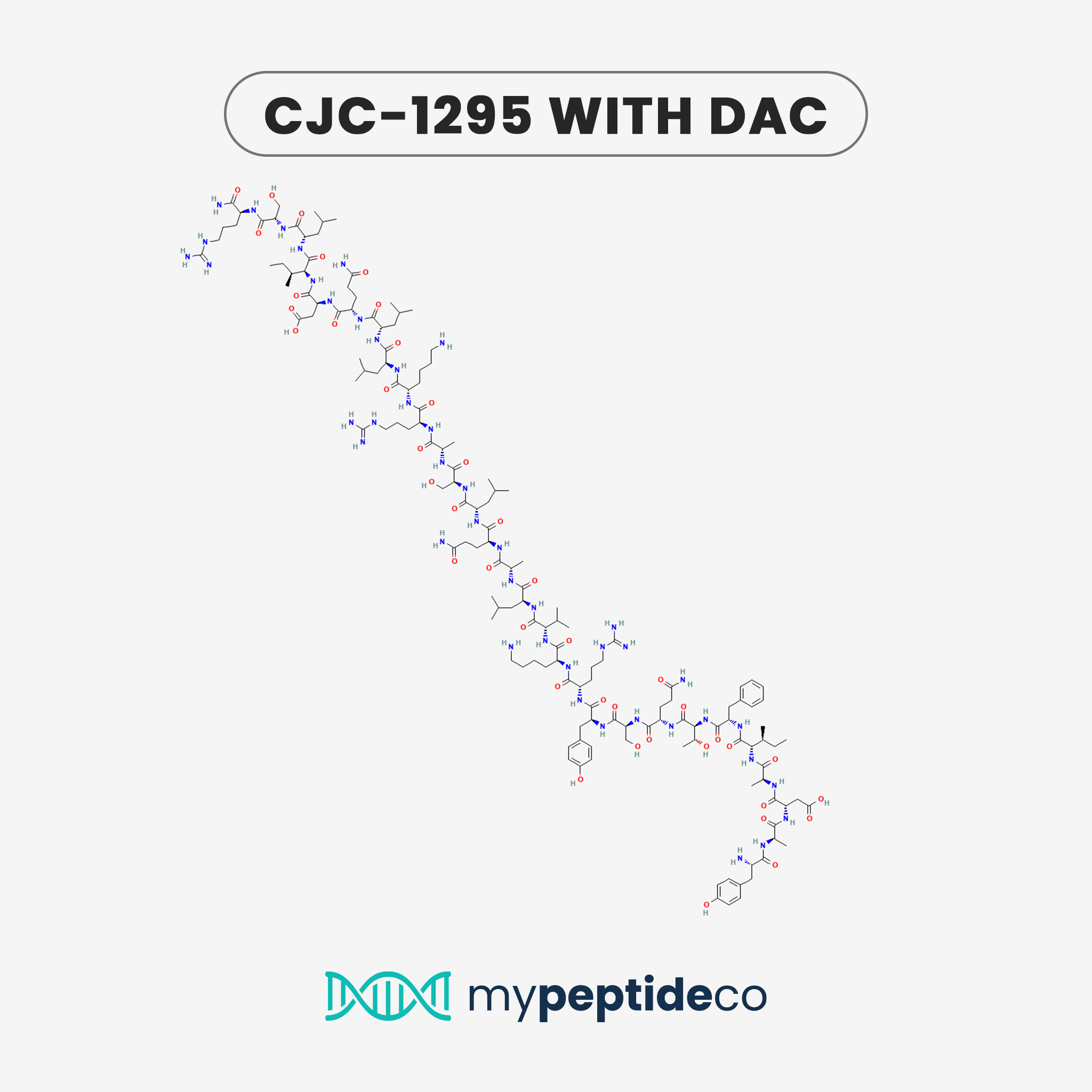 CJC-1295 With DAC — chemical structure