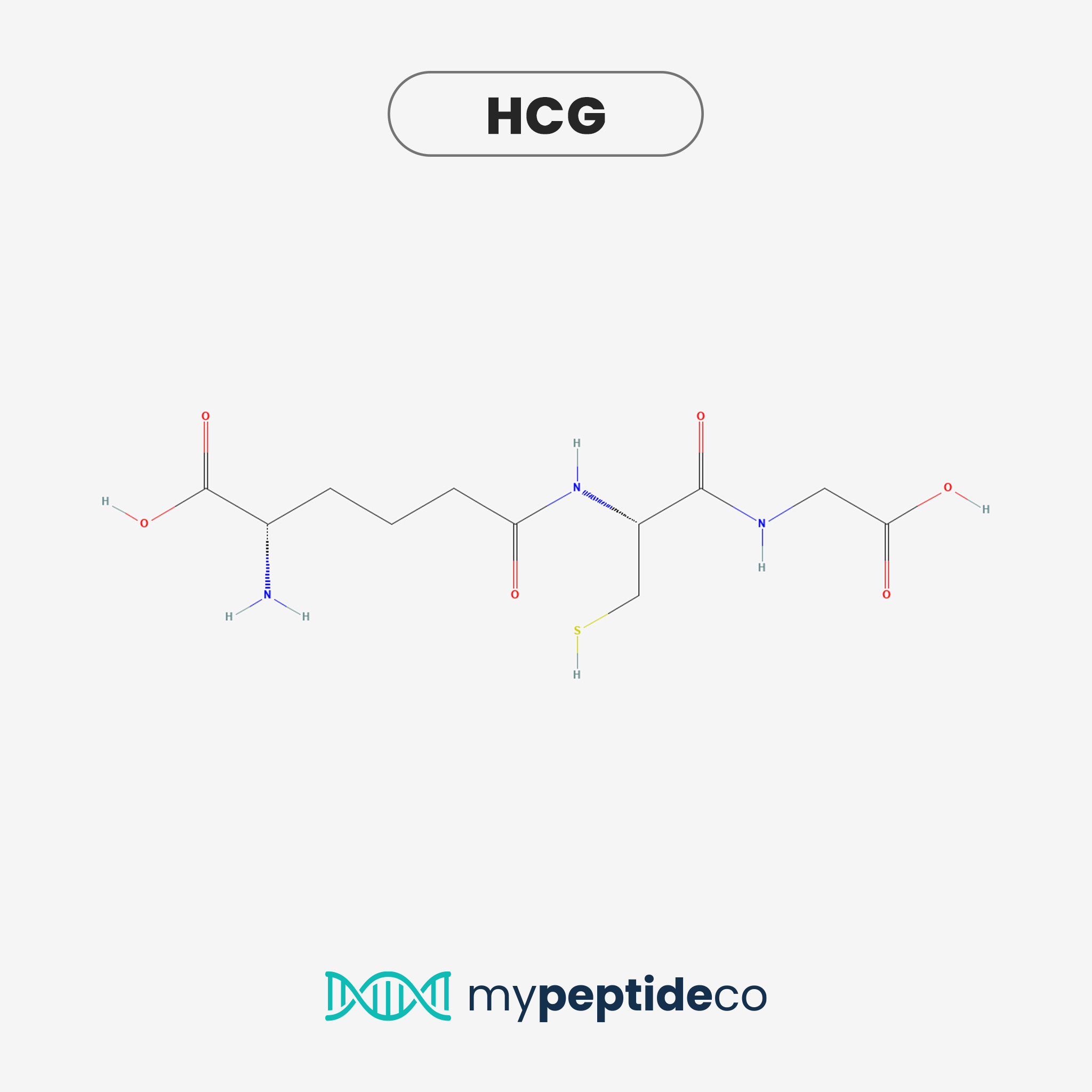 HCG — chemical structure