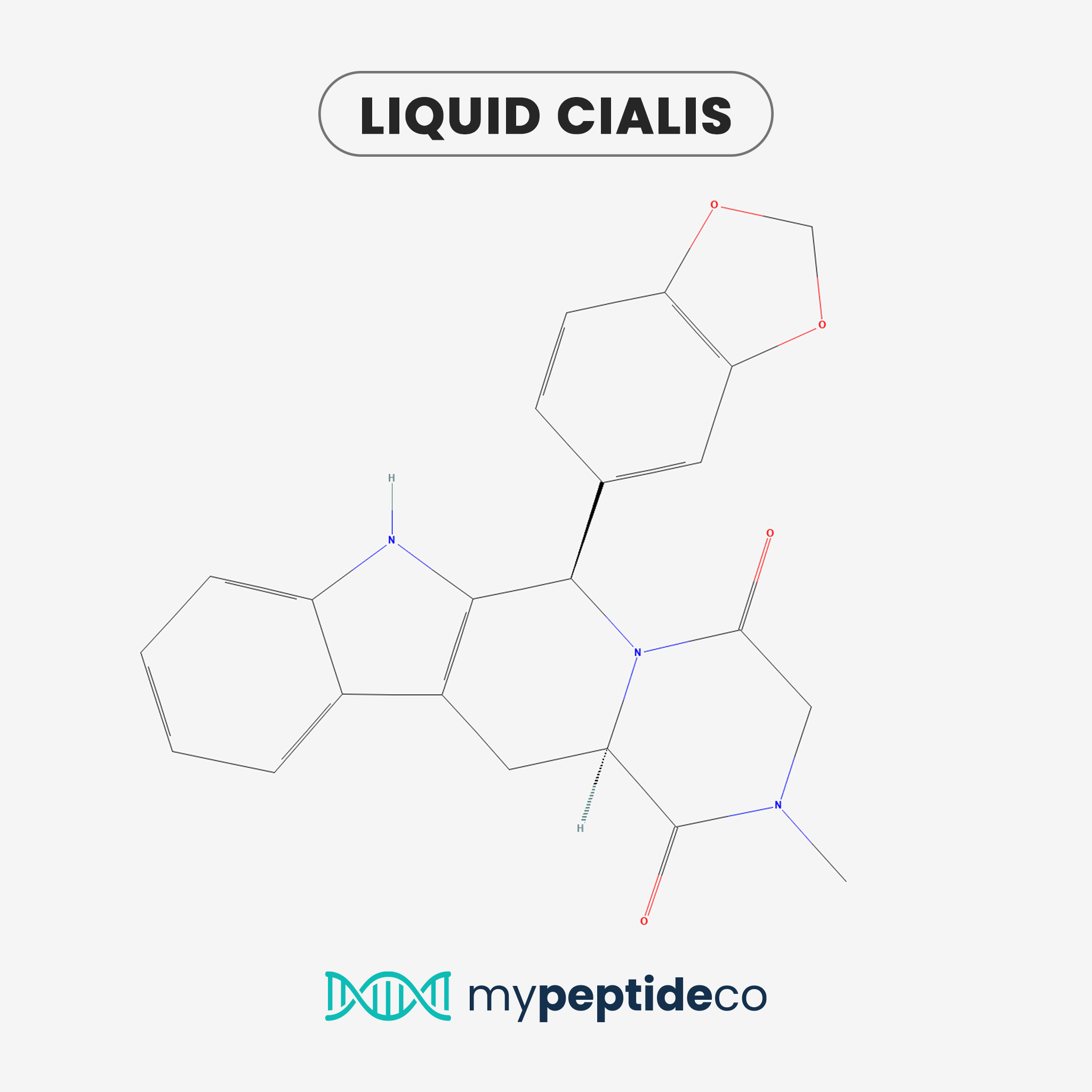 Liquid Cialis — chemical structure